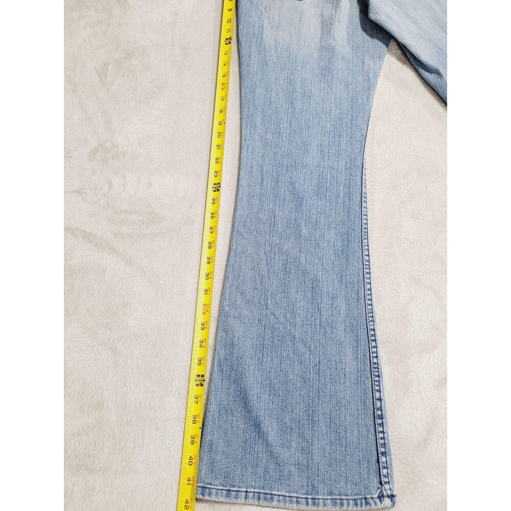 Juicy Couture The Cali Jeans Womens 30 Boot Cut Light Wash Flare Stretch Denim - Picture 10 of 14